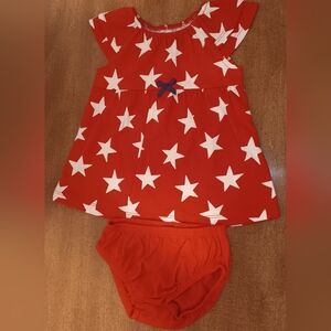 Carter's Child of Mine Baby Girl Patriotic Dress